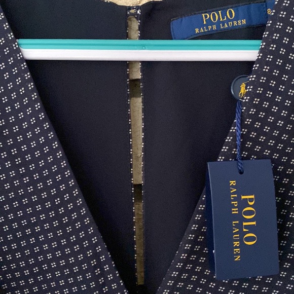 Womans Polo Ralph Lauren dress size 8 Navy blue NWT - Picture 3 of 9